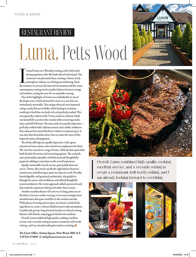 Luma restaurant review