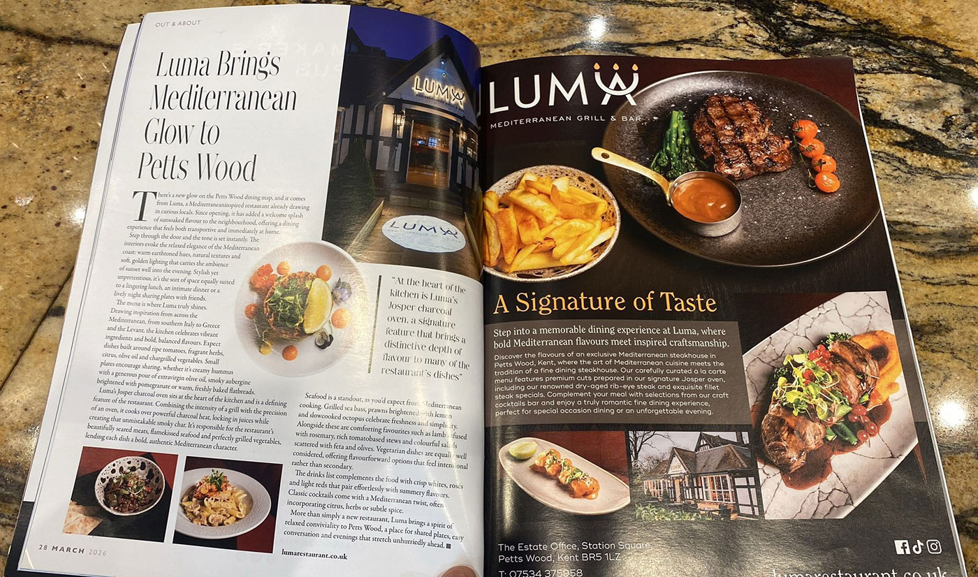 Luma Featured in Chislehurst Life